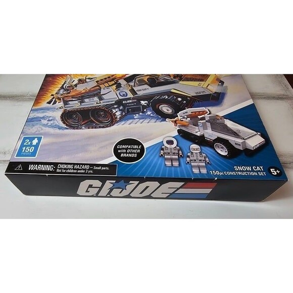 2020 Hasbro G.I. Joe Snow Cat Construction Set Lego 150 piece Unopened - Picture 2 of 6